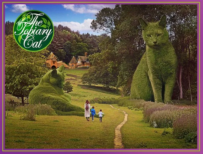 "The Topiary Cat": Richard Saunders’ Stunning Tribute To His Late Pet (29 New Pics)