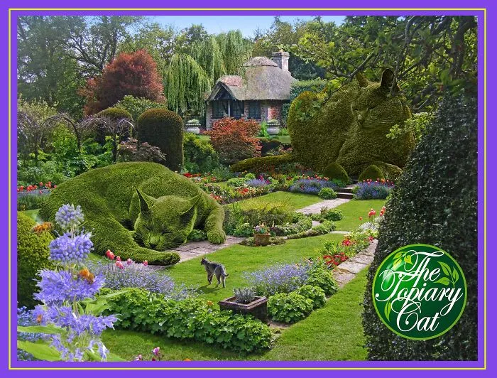 "The Topiary Cat": Richard Saunders’ Stunning Tribute To His Late Pet (29 New Pics)
