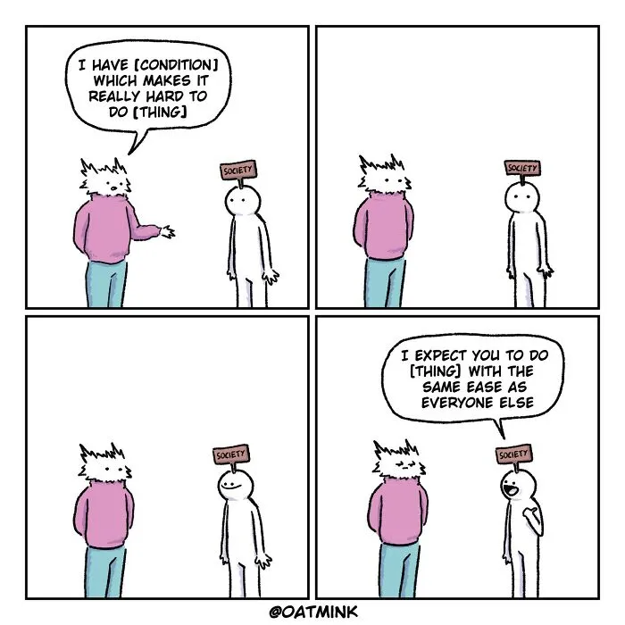 30 Comics By Oatmink That Perfectly Sum Up What It’s Like To Be An Adult In Today’s World