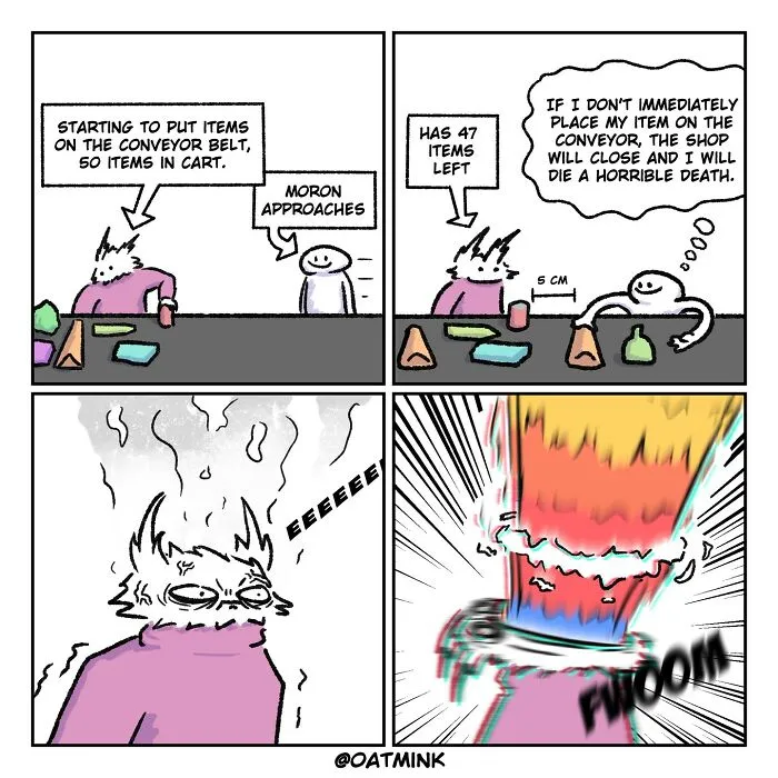 30 Comics By Oatmink That Perfectly Sum Up What It’s Like To Be An Adult In Today’s World
