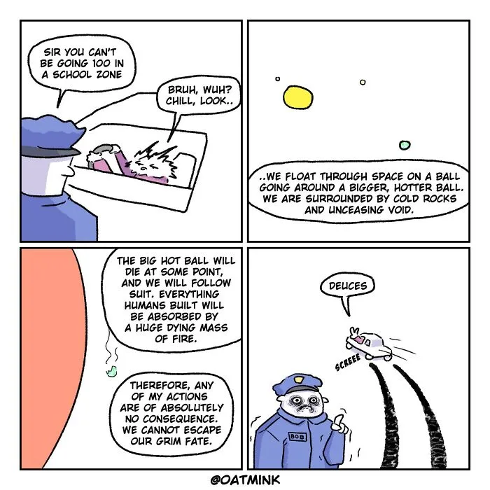 30 Comics By Oatmink That Perfectly Sum Up What It’s Like To Be An Adult In Today’s World