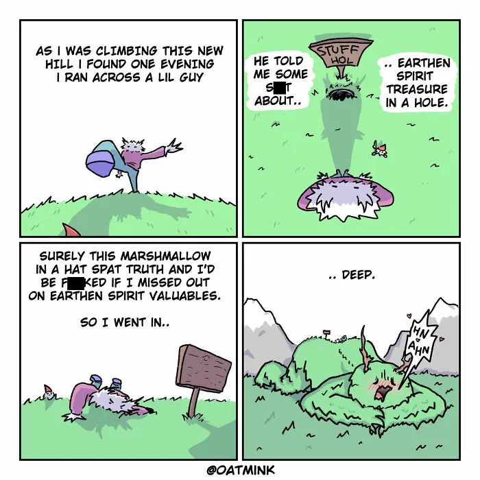 30 Comics By Oatmink That Perfectly Sum Up What It’s Like To Be An Adult In Today’s World
