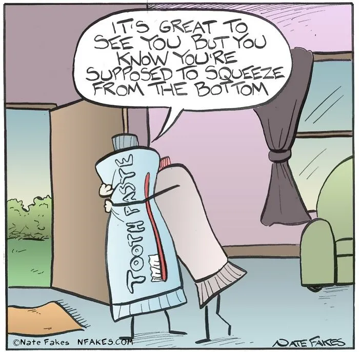 Nate Fakes Turns Absurd Everyday Moments Into One-Panel Comedy Gold (40 New Pics)