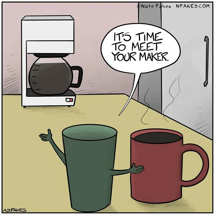 Nate Fakes Turns Absurd Everyday Moments Into One-Panel Comedy Gold (40 New Pics)