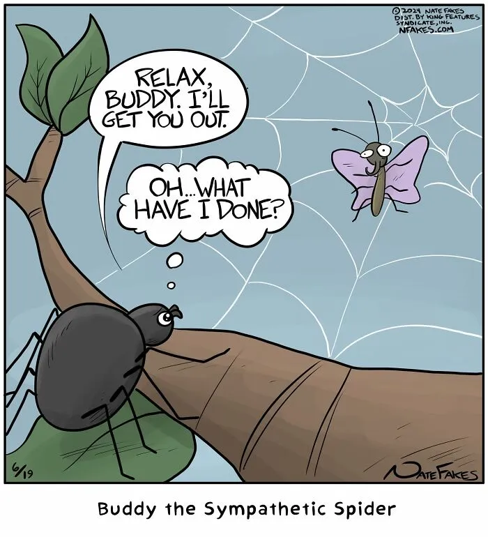 Nate Fakes Turns Absurd Everyday Moments Into One-Panel Comedy Gold (40 New Pics)