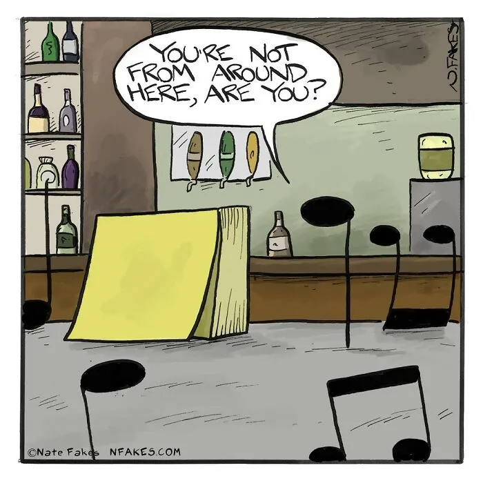 Nate Fakes Turns Absurd Everyday Moments Into One-Panel Comedy Gold (40 New Pics)