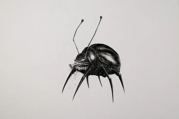 50 Graphite Drawings By Mateo Pizarro That Balance Surreal Beauty With Quiet Horror