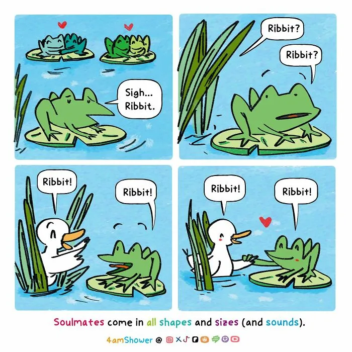 Uplifting Comics Featuring Adorable Animals By 4amShower (35 New Pics)