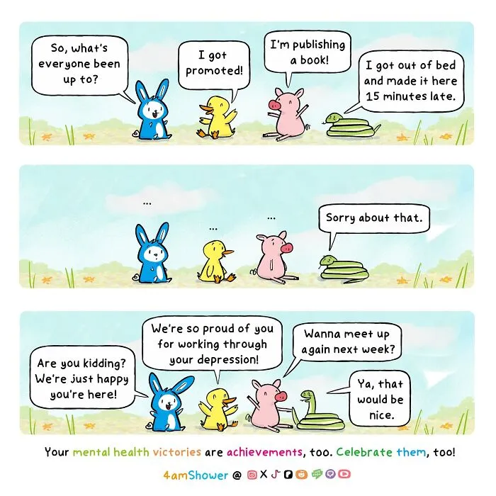 Uplifting Comics Featuring Adorable Animals By 4amShower (35 New Pics)