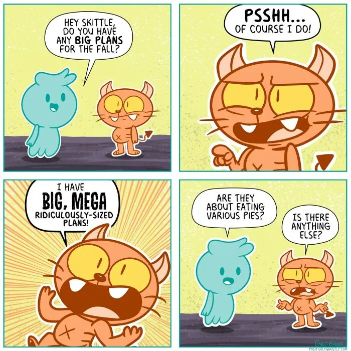 25 Comics Featuring A Ghost Named Oliver Helping Others In The Afterlife, By Greg Eales (New Pics)