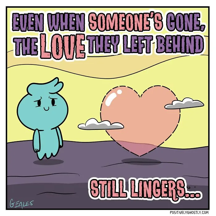 25 Comics Featuring A Ghost Named Oliver Helping Others In The Afterlife, By Greg Eales (New Pics)