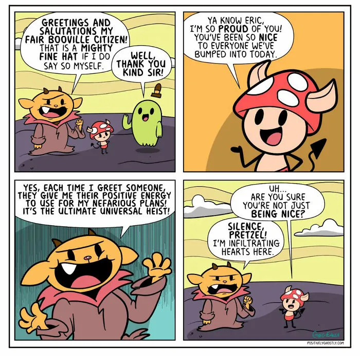 25 Comics Featuring A Ghost Named Oliver Helping Others In The Afterlife, By Greg Eales (New Pics)