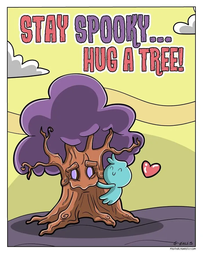 25 Comics Featuring A Ghost Named Oliver Helping Others In The Afterlife, By Greg Eales (New Pics)