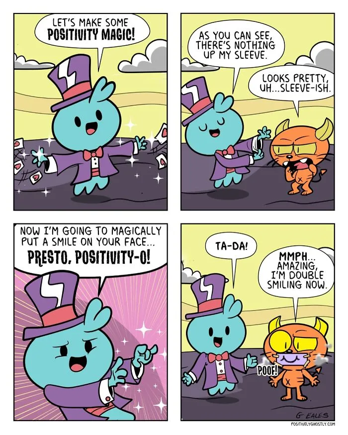 25 Comics Featuring A Ghost Named Oliver Helping Others In The Afterlife, By Greg Eales (New Pics)