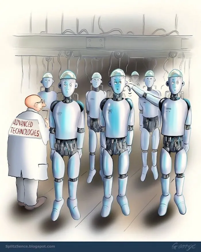 29 Surreal, Simple, And Strangely Relatable Cartoons By George Webster