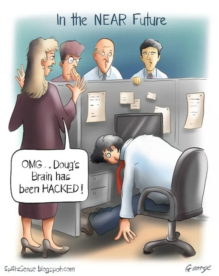 29 Surreal, Simple, And Strangely Relatable Cartoons By George Webster
