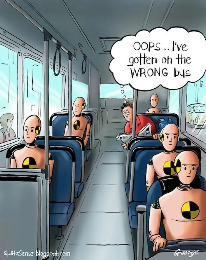 29 Surreal, Simple, And Strangely Relatable Cartoons By George Webster