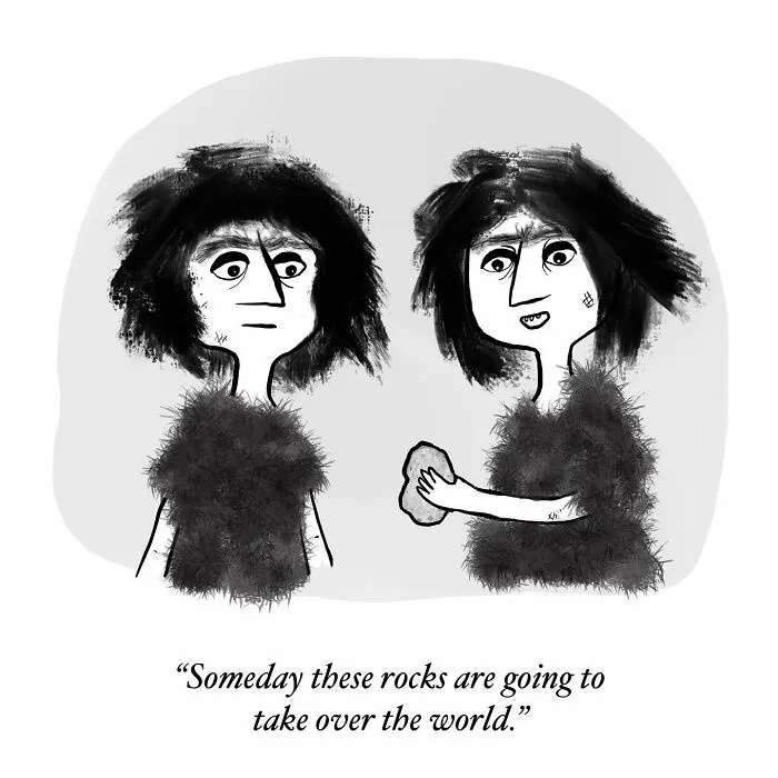 This Cartoonist's 35 One-Panel Comics Are A Funny Mirror To The World Around Us