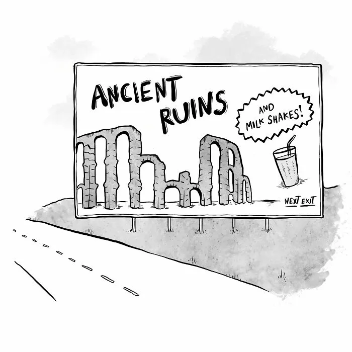 This Cartoonist's 35 One-Panel Comics Are A Funny Mirror To The World Around Us