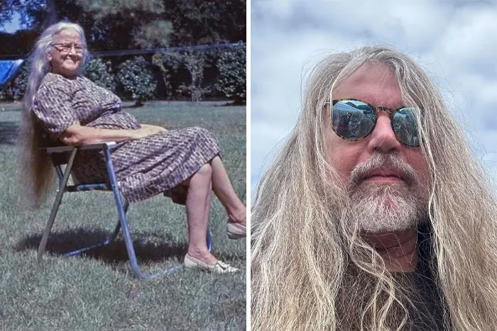 Found Some Old Pictures Of My Grandmother. I Never Knew Her, But I Got Her Hair