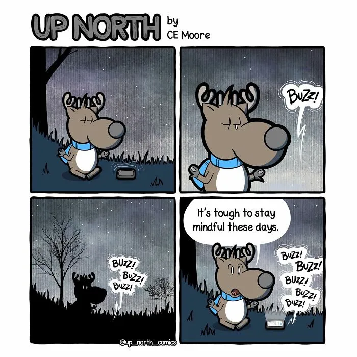 30 Clean And Clever Comics By Bruce That Capture Life In A Snowy Small Town Made By This Artist