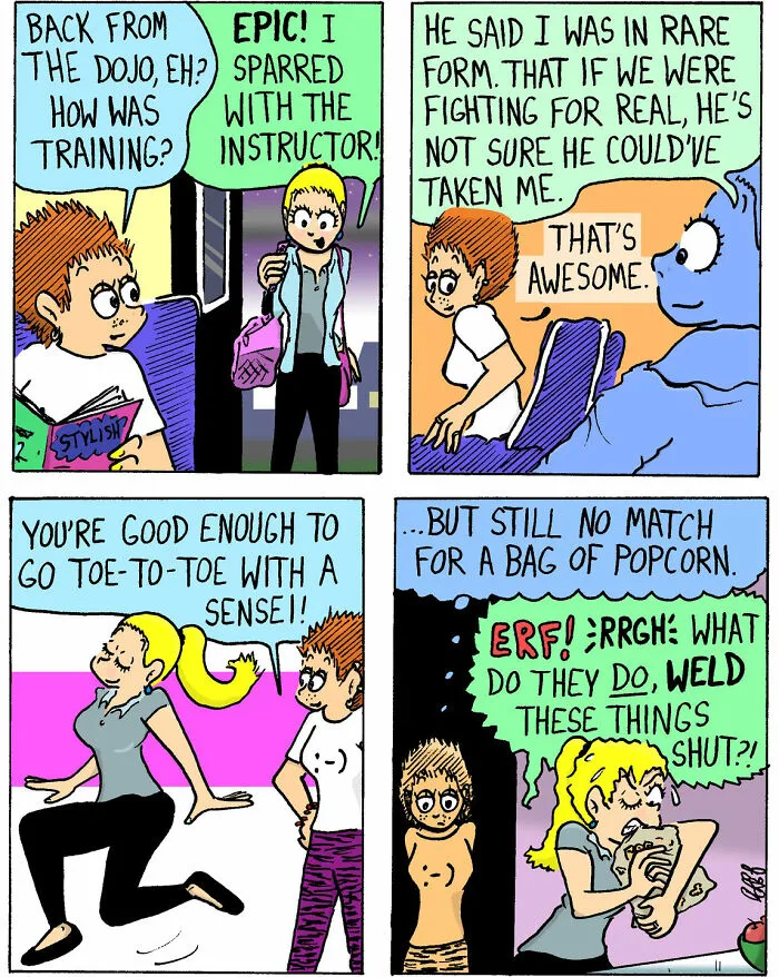 Artist Made 38 Comics That Perfectly Capture The Chaos Of Everyday Feelings