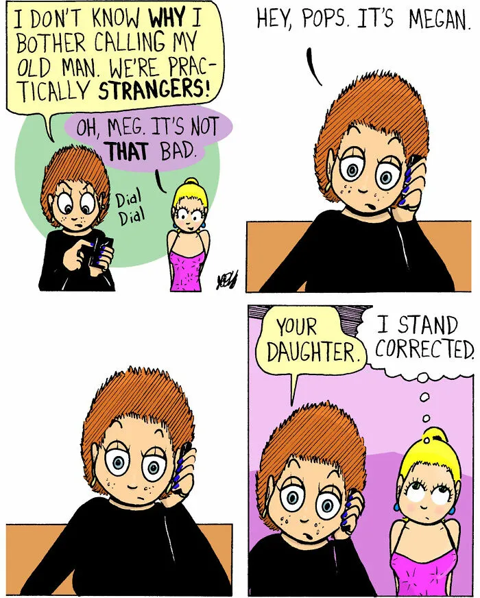 Artist Made 38 Comics That Perfectly Capture The Chaos Of Everyday Feelings
