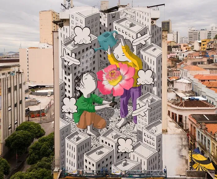 38 Dreamlike Murals Painted By Italian Artist Millo