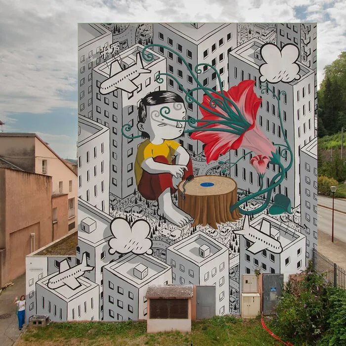 38 Dreamlike Murals Painted By Italian Artist Millo