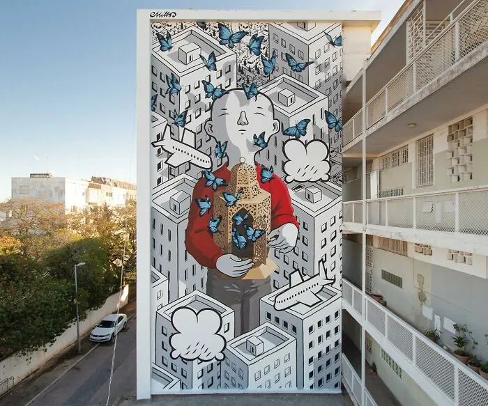 38 Dreamlike Murals Painted By Italian Artist Millo