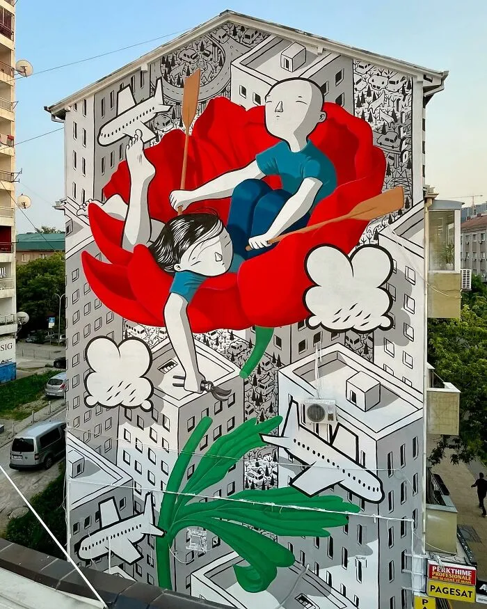 38 Dreamlike Murals Painted By Italian Artist Millo