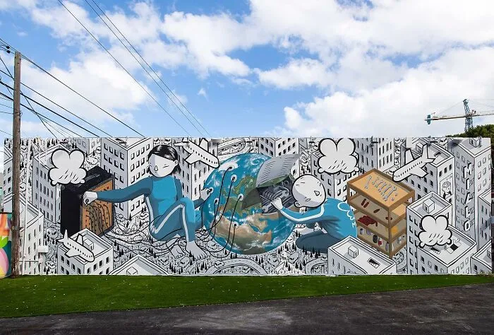 38 Dreamlike Murals Painted By Italian Artist Millo