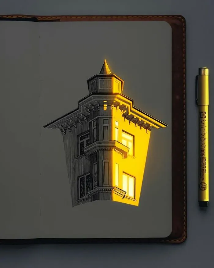 Nikita Busyak’s Glowing Illustrations Look As If They’re Lit From Within (30 New Pics)