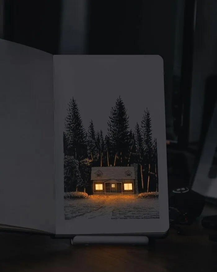 Nikita Busyak’s Glowing Illustrations Look As If They’re Lit From Within (30 New Pics)