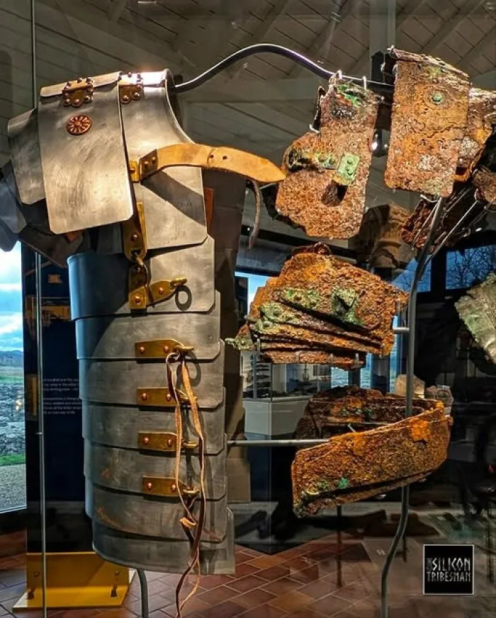 Roman Military Armour, Corbridge Roman Town, Northumberland