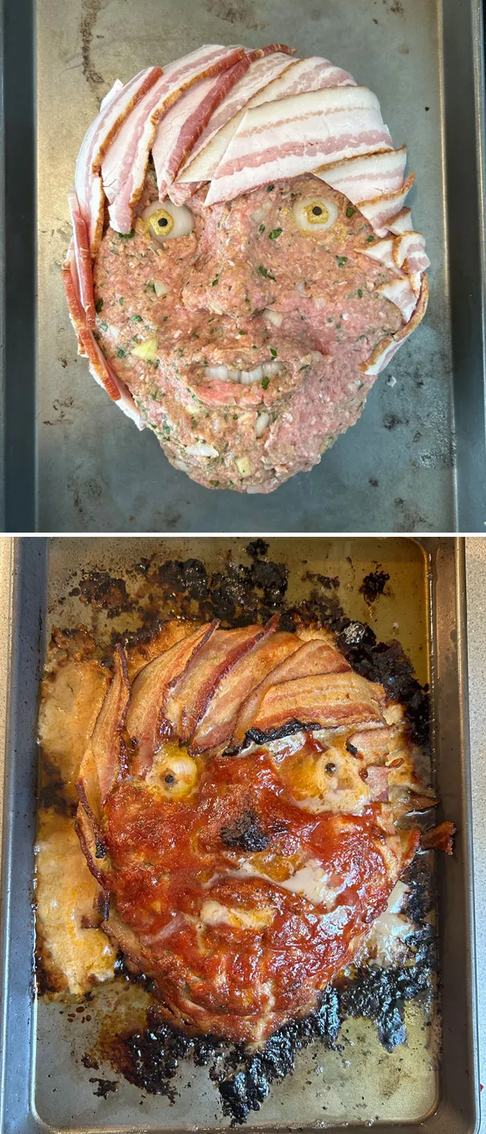 Bacon Wrapped And Barbecue Glazed Justin Biebloaf