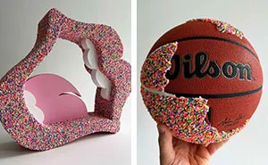This Artist Takes Everyday Objects And Covers Them In Sprinkles To Bring A Sense Of Childhood (25 Pics)