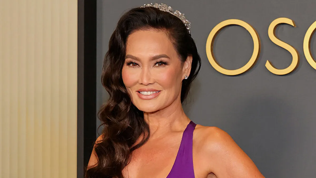 "You Haven't Aged": ‘90s Icon Tia Carrere, 58, Wows Fans In Plunging Purple Gown