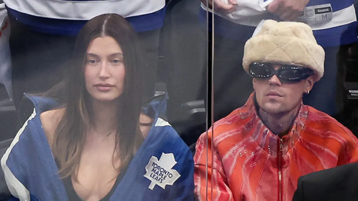 Hailey Bieber Posts Bikini Selfie After Husband Justin’s Hockey Game Tantrum