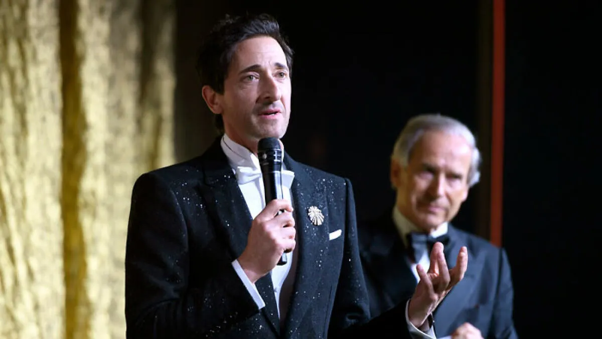 People Brutally Mock Adrien Brody After He Revealed His Own Art Piece At Cannes
