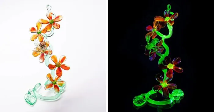 I Made A Spring Collection Of Glowing Glass Figurines