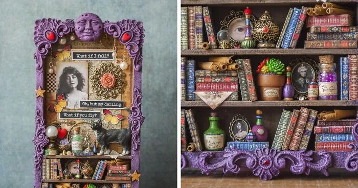 I Made A Mystical Library