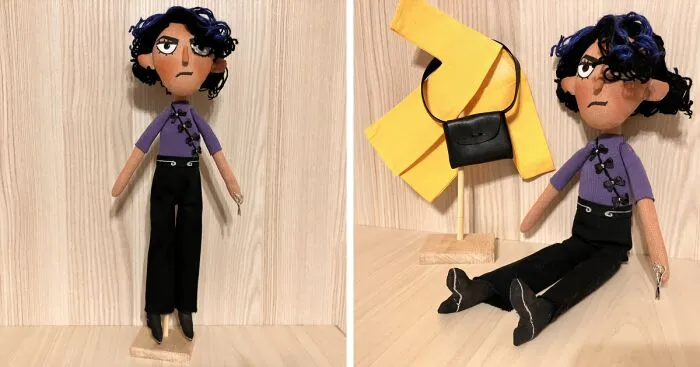 I Made A Custom Doll Boy Wybie Style