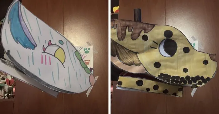 17 Paper Dragon Puppets That I Made
