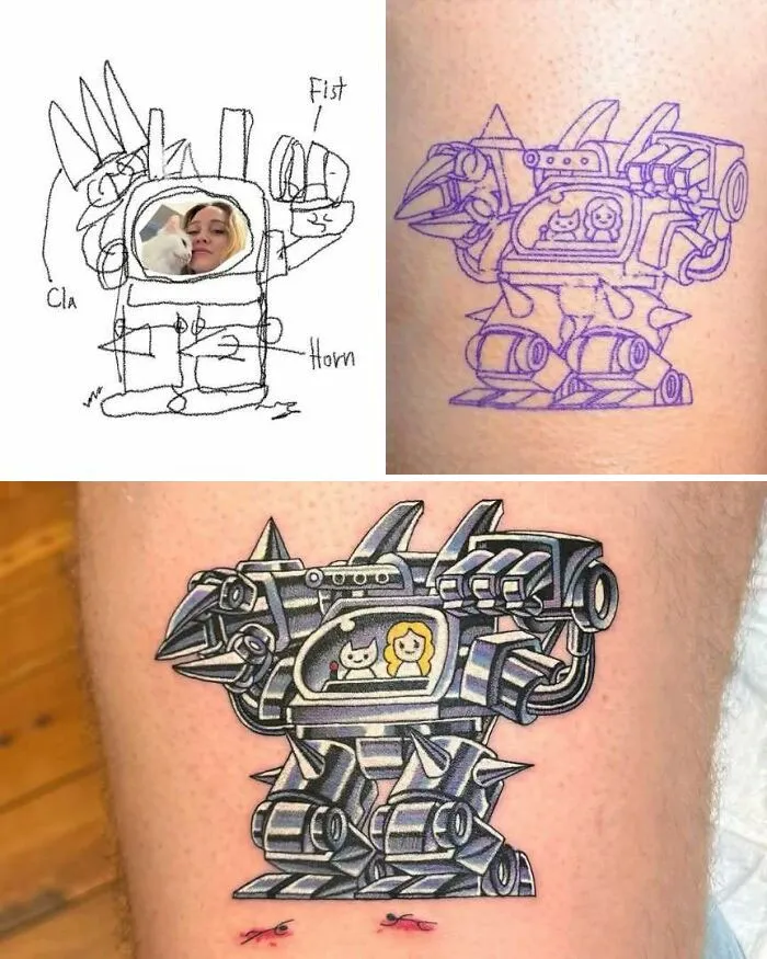 43 Personas que decidieron hacerse tatuajes que van desde lo gracioso hasta lo terrible