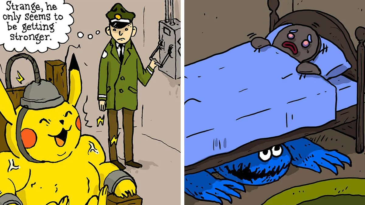 Artist Creates Single-Panel Comics That Are Sure To Lift Your Spirits (46 Pics)