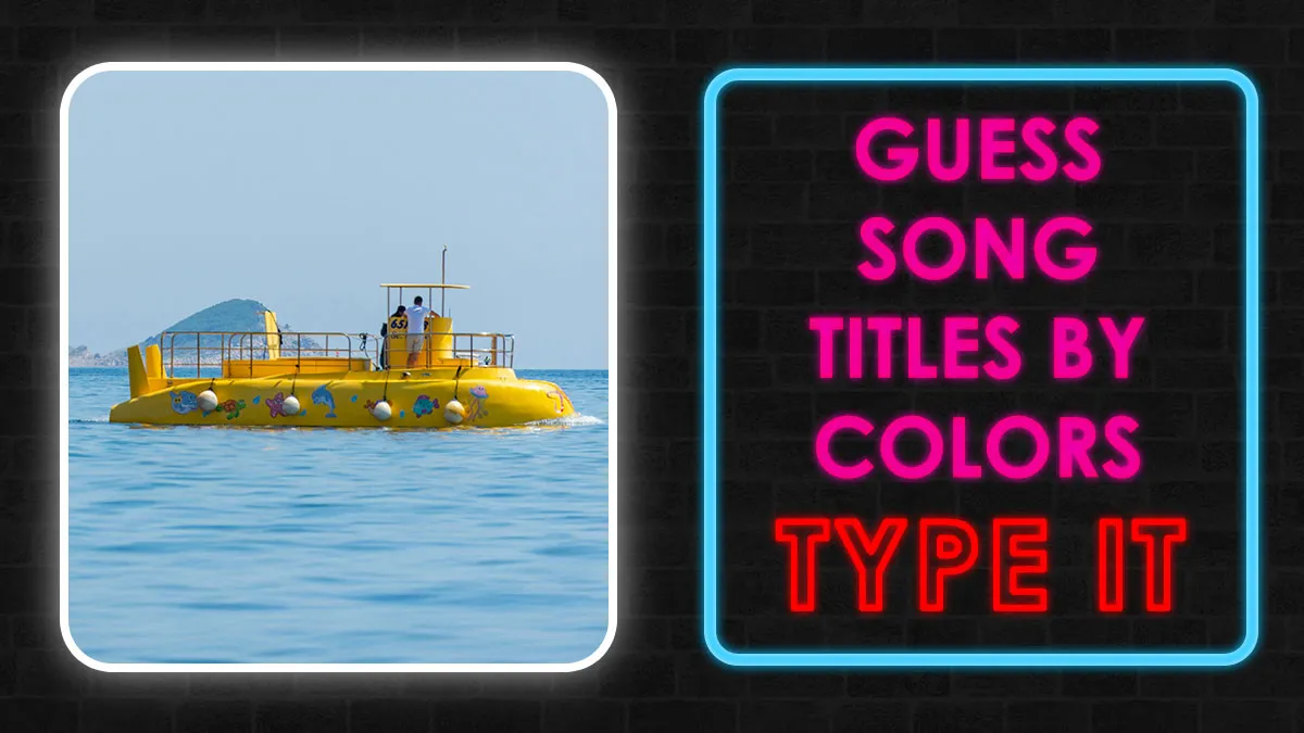 Each Song Has A Color, And Your Task Is To Guess It Based On The Given Image: 24 Challenges