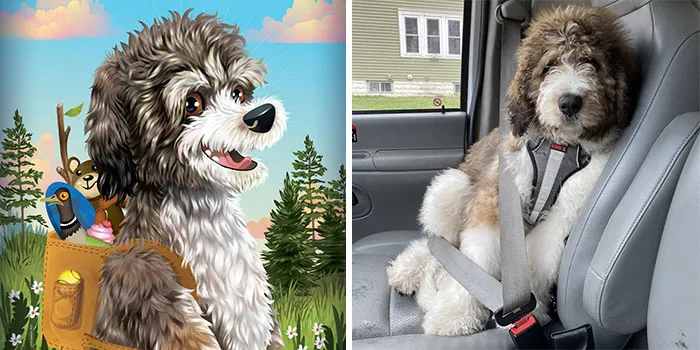 28 Times Pets Were Immortalized Exactly As Their Humans See Them, By Chris Beetow