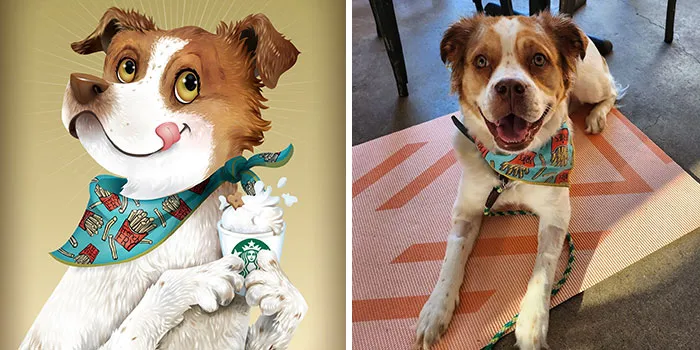 28 Times Pets Were Immortalized Exactly As Their Humans See Them, By Chris Beetow