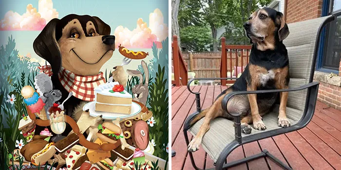 28 Times Pets Were Immortalized Exactly As Their Humans See Them, By Chris Beetow